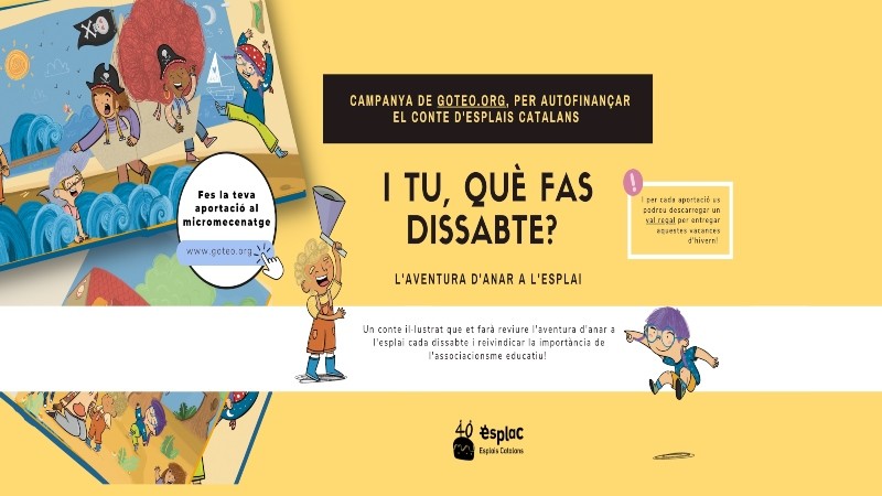Esplais Catalans inicien una campanya per autofinançar un conte il·lustrat